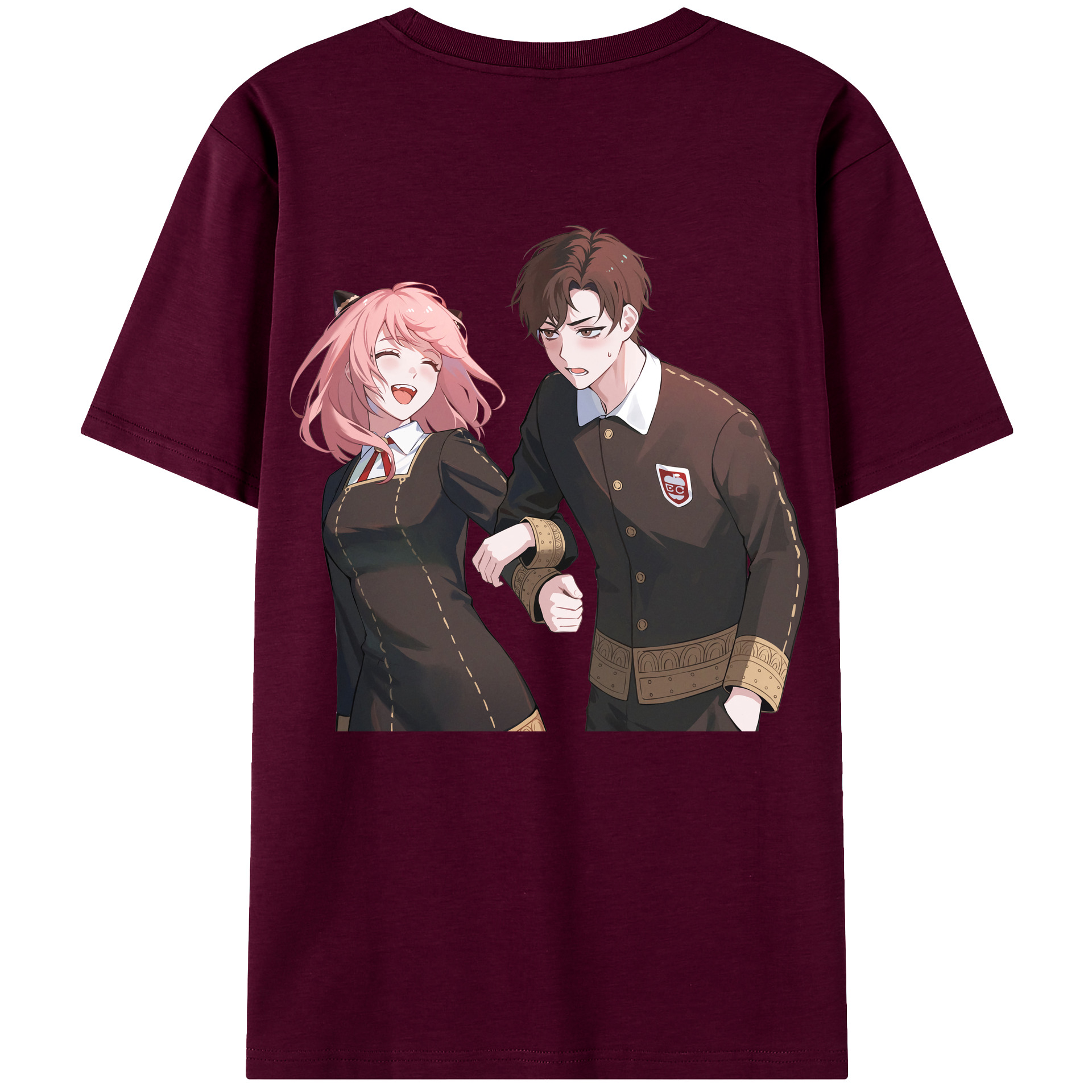 （画像用） SPY×FAMILY间谍家家酒 レディース半袖Tシャツ(バックプリント)